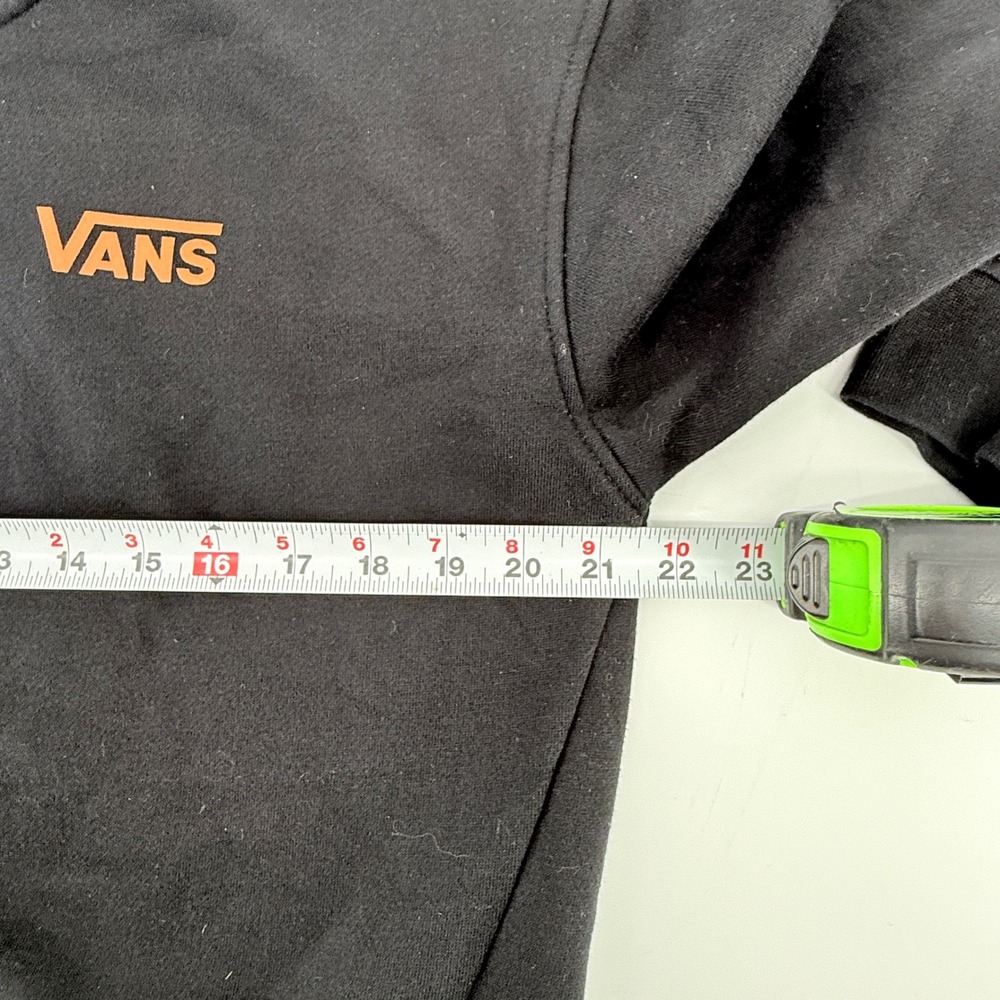 Vans Original Ronal Boxy Crew Black Sweatshirt Women's Size Small - Picture 6 of 8